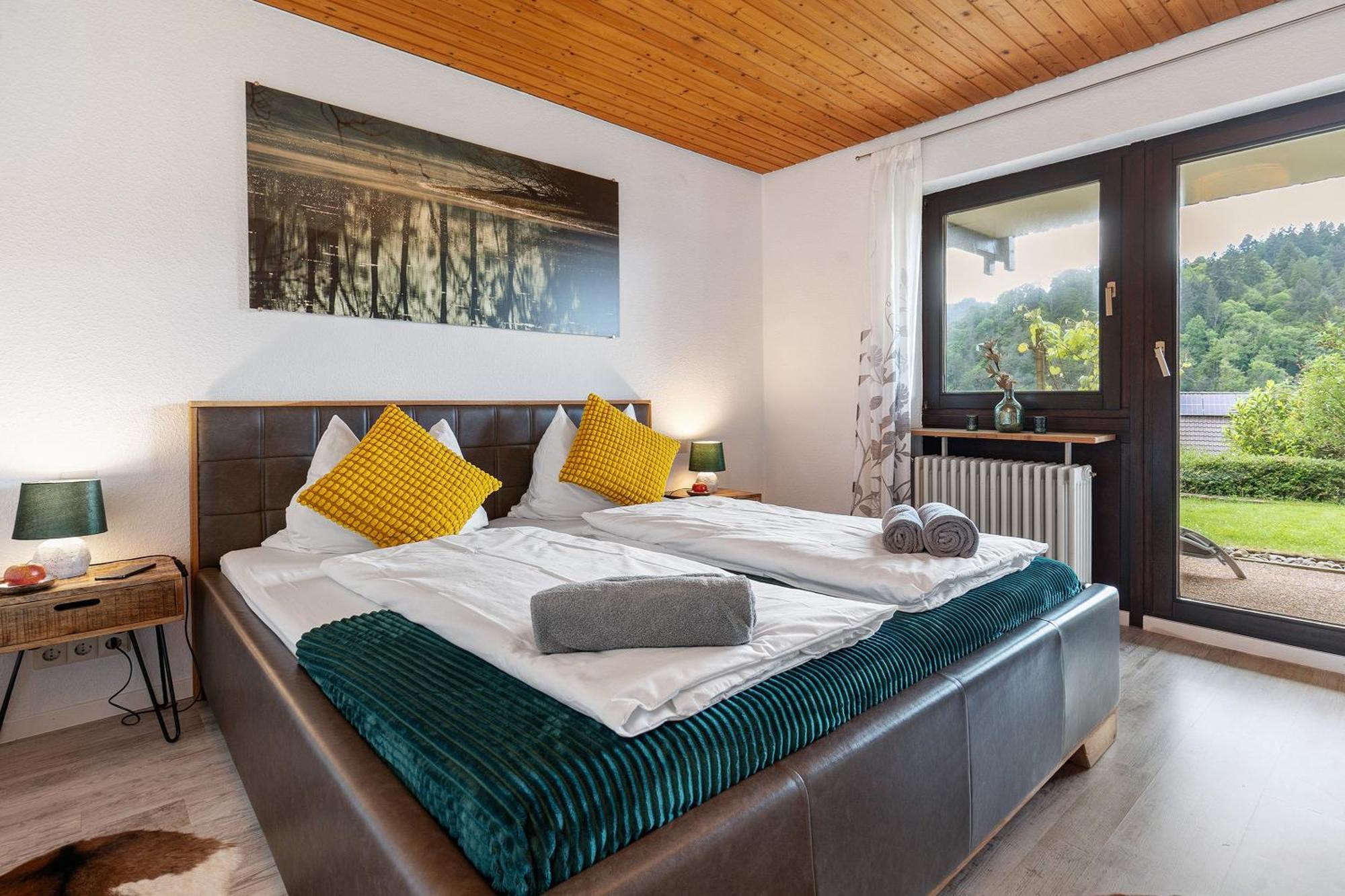 Schlossblickwohnung Schiel Gernsbach Dış mekan fotoğraf
